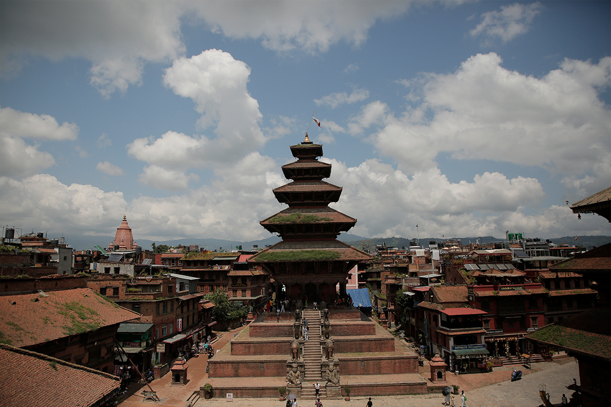 Nyatpola Temple in Tumadi Square, Bhaktapur | Footprint Adventure